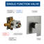 Robinet de douche complet avec valve brute-62488673