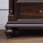 Dark walnut Solid + Manufactured Wood Accent Cabinet