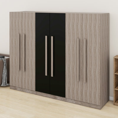 Armoire de rangement en bois avec tiroirs