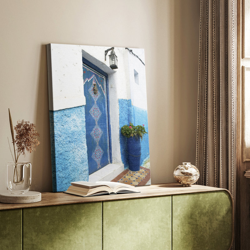 Porte marocaine - galerie Cavas sur mesure, H 18 po x l 12 po