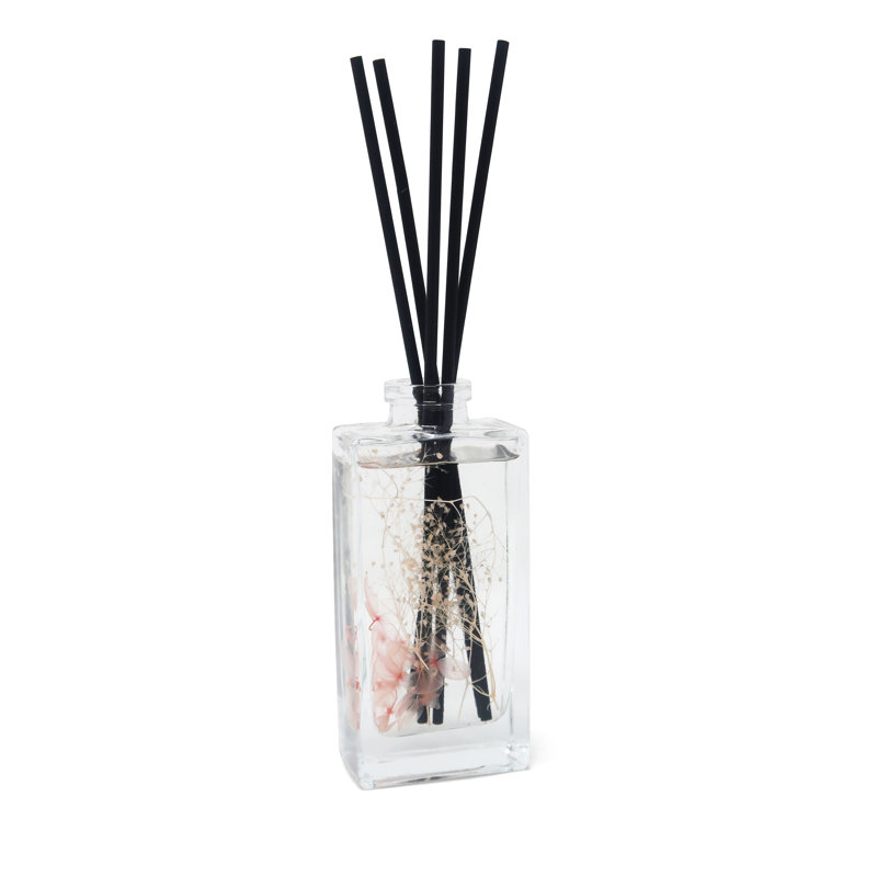 Diffuseur de roseaux avec fleurs préservées Karabella