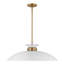 Luminaire suspendu en forme de dôme à 1 lumière Giles-520121428-520121427