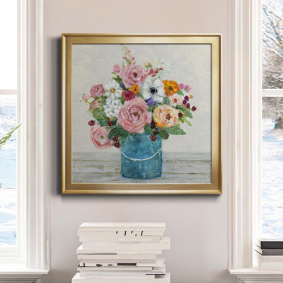 Cottage Cottage II - Peinture sur toile encadrée