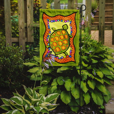 Drapeau de jardin 2 côtés turtle