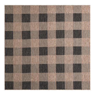 Talih Checkered Indoor / Outdoor Rug