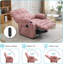 Fauteuil inclinable électrique surdimensionné, porte-gobelets-302692475