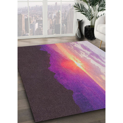 Tapis mauve