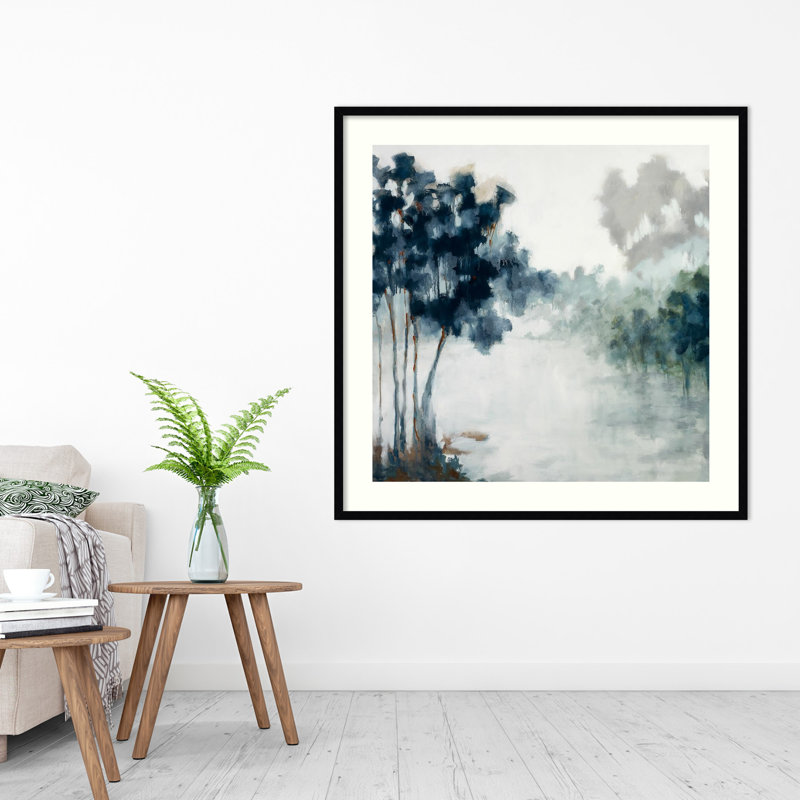 Soft Winter Light by Jacqueline Ellens, Black Framed Paper, 41" H x 41" W