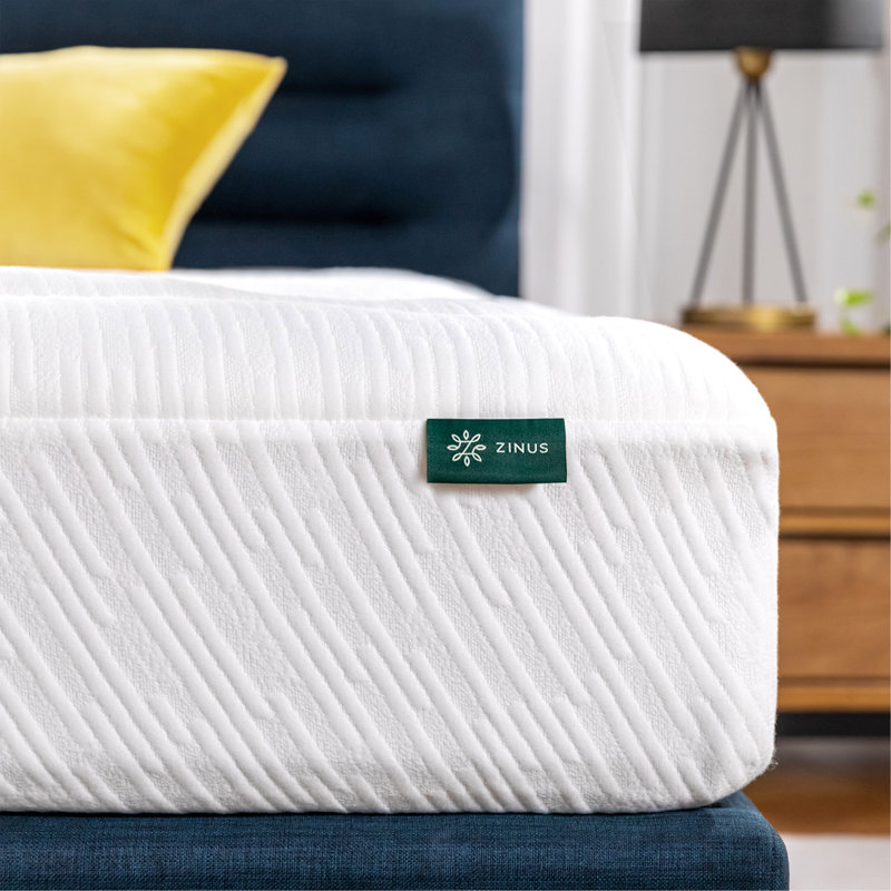 Matelas en mousse viscoélastique pelucheux 10 po zinus, Simple