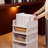 Extra Large Stackable Plastic Storage Baskets, Foldable Closet Organizer Bins With Drawer-Slide Design For Clothes, Sweaters & Home Organization, Multi-Purpose Storage Containers For Bedroom, Kitchen & Office