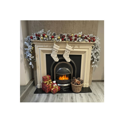 270cm Lighted Faux Garland with Lights