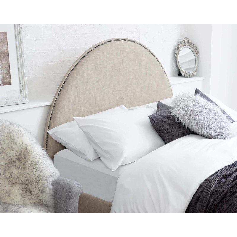 Aimara Upholstered Headboard, Cream, Single (3')