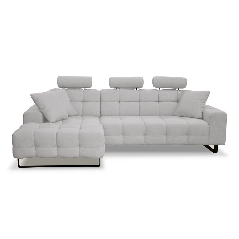 4 Seater Corner Sofa, Left Hand Facing, Clear