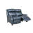 Vivia 59.5" Leather Rolled Arm Reclining Loveseat-2009283885