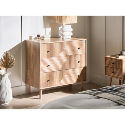 Arusha 80cm W 3 - Drawer Chest of Drawers
