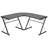 Bourdon Modular L-Shaped Iron Writing Desk-983694523