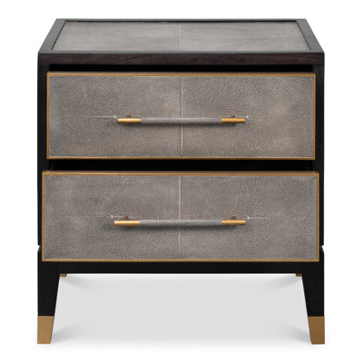 Horatio 36'' W Unfinished Solid Wood Nightstand