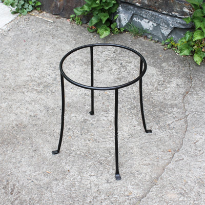 Drumnasole Iron Pedestal Birdbath