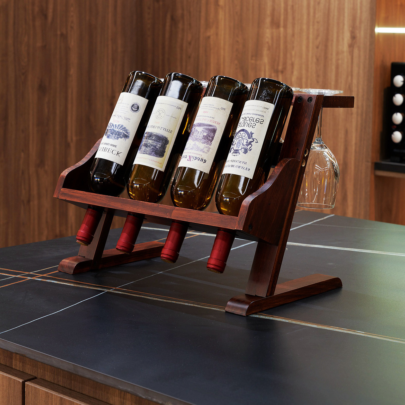 Solid wood wine rack new arrivals