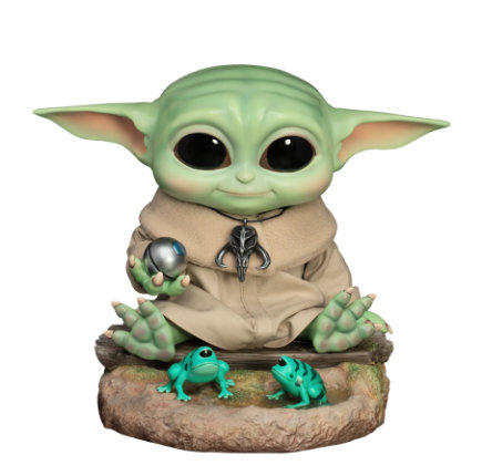 LM Treasures Star Wars The Mandalorian Grogu Egg Attack Statue | Wayfair