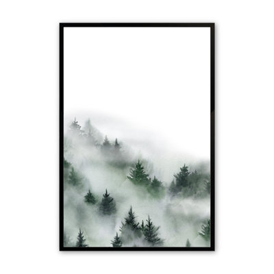 Majestic Mist II, reproduction d'art encadrée