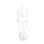 Reign 3 - Light Dimmable Candle Wall Light