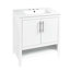 Meuble-lavabo 30 po avec lavabo, armoire multifonctionnelle