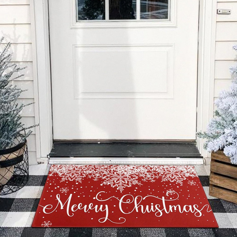 Paillasson de Noël pour l'entrée et l'intérieur