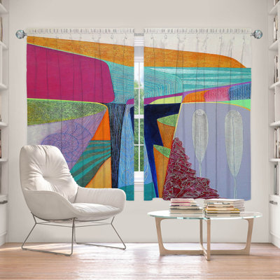 Fehrat Room Darkening Curtains / Drapes Pair