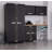 TRINITY PRO Series 13-Piece 18-Gauge Steel Garage Storage System in Black