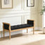 Banc rembourré avec accoudoirs courbés-61141320-61141364-61141367