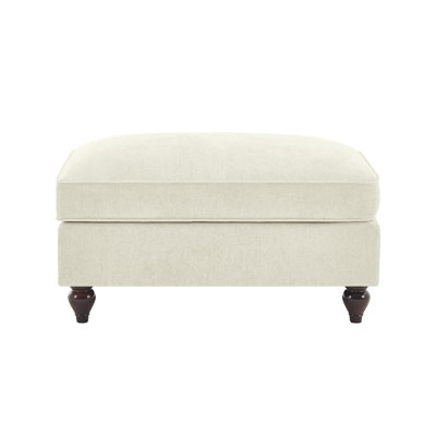 Ottoman Chenille -White(Only Include This Ottoman, Not The Sofa)