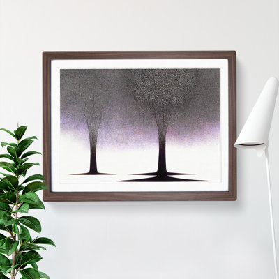 Exquisite Trees Abstract 1 Piece Single Picture Frame Wall Art