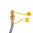 3 lb. 96 " Rubber Natural Gas Conversion Kit