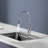 Pull Down Single Handle  Kitchen sink Faucet  in Chrome
