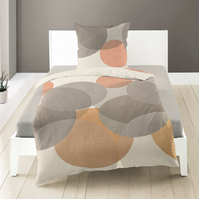 Bierbaum Geometric Shapes Duvet Cover Set with Pillowcases
