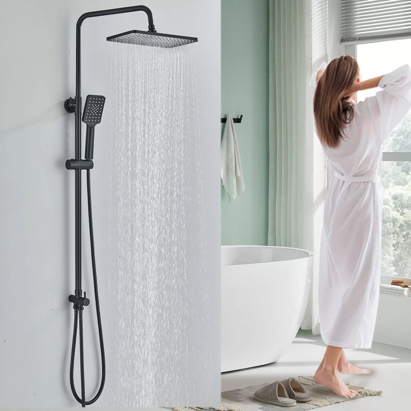 Breneman Mixer Shower with Adjustable Shower Head
