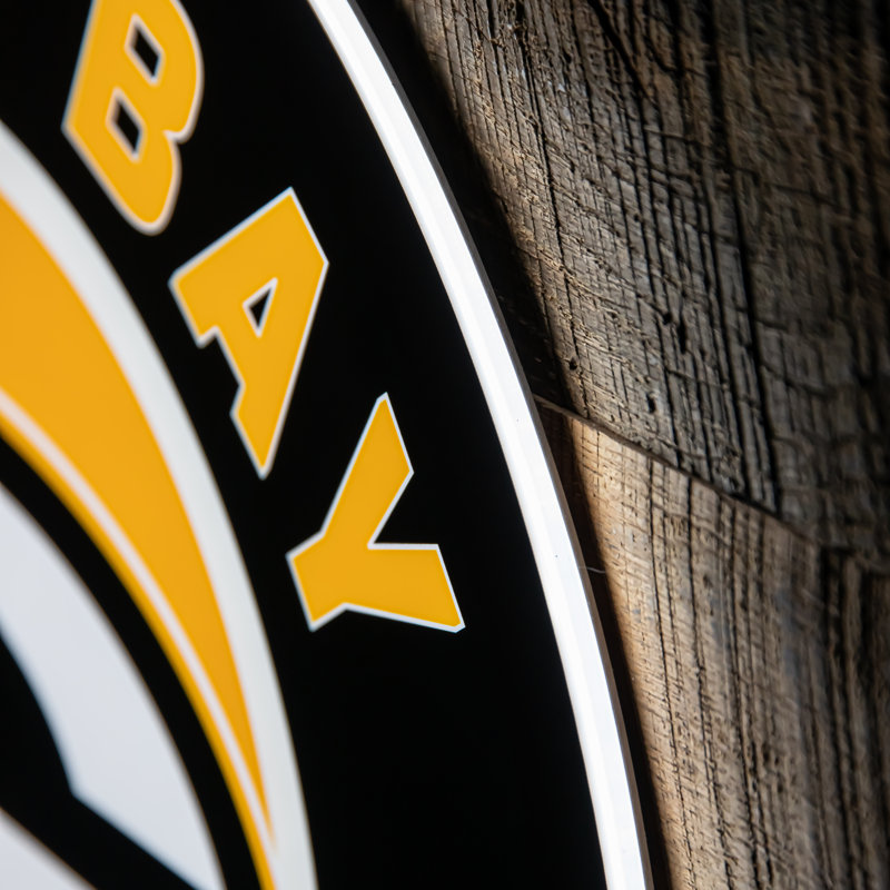Plaque murale lumineuse NFL, Packers de Green Bay
