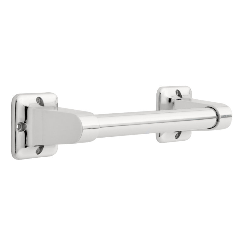 Exposed Mount Residential Assist Grab Bar, 0.87" H x 16" W, Polished Chrome