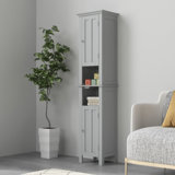 Logansport Freestanding Linen Cabinet