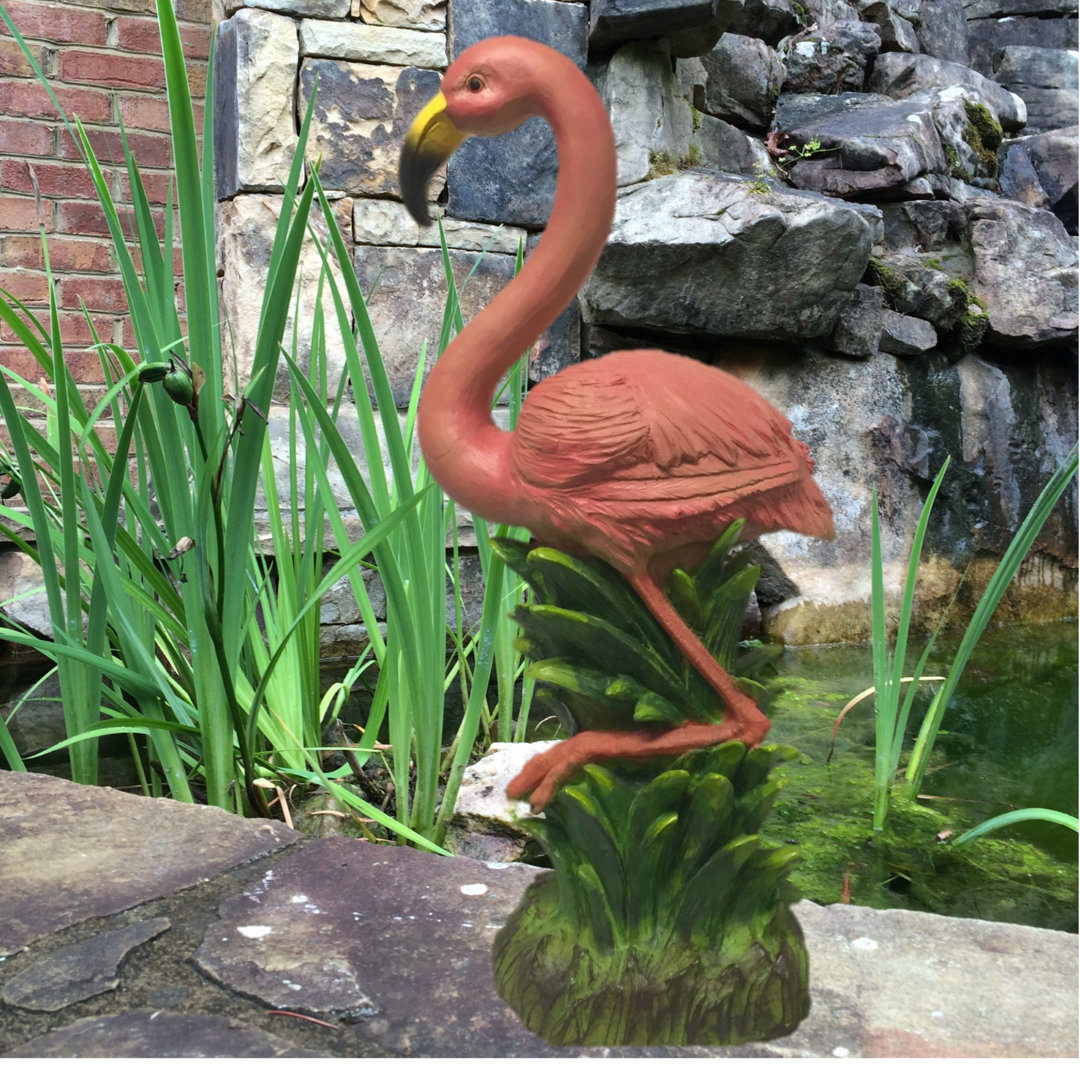 Life's a Beach Flamingo Statue HomeStyles