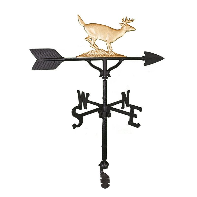 Buck Weathervane, Gold