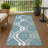 Machine Washable Indoor/Outdoor Chantille ACN2326 Mid-Century Modern Rug-1354782448
