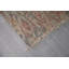 Tapis gris fait à la main Ikat