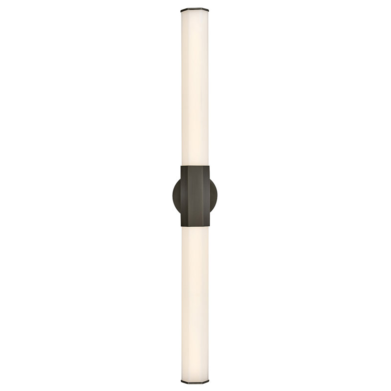 Hinkley Facet Bathroom Vanity Light, Black Oxide