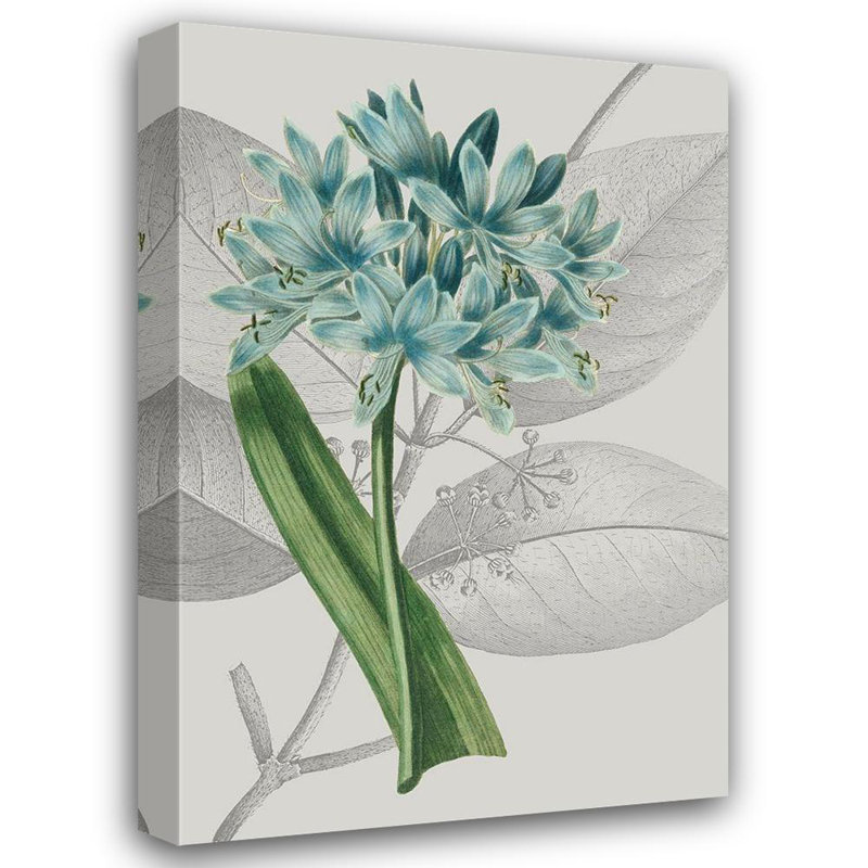 Art sur toile tendue avec galerie Astoria Grand Vision Studio, arrangement botanique II, H 48 po x l 33 po