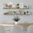 Mikiya 2 Piece Paulownia Bracket Shelf
