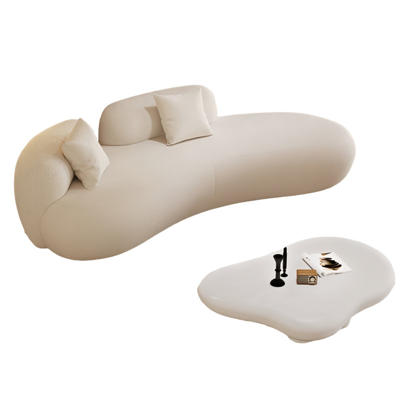 French style sofa tea table combination