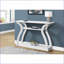 Table basse compacte en stratifié blanc, peu encombrante et contemporaine pour les petites maisons-484050603