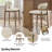 Yeva Fabric Counter Stool, Palladian Beige-1399529940